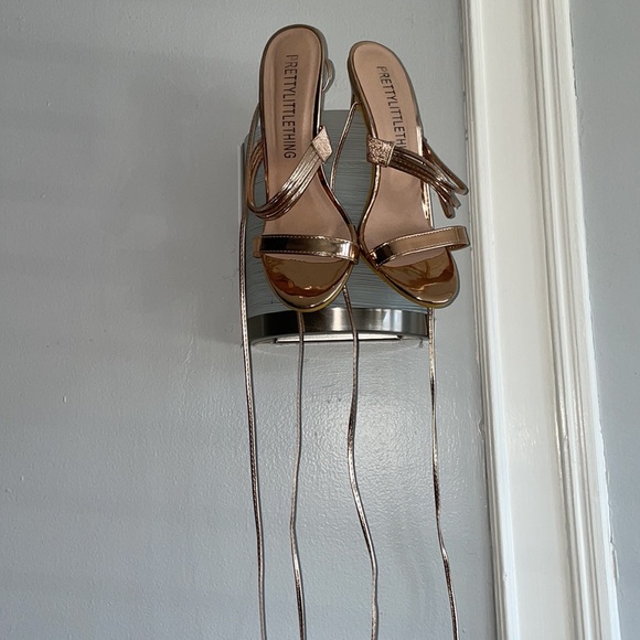 Rose Gold Sandals by Pretty Little Thing - Picture 8 of 10